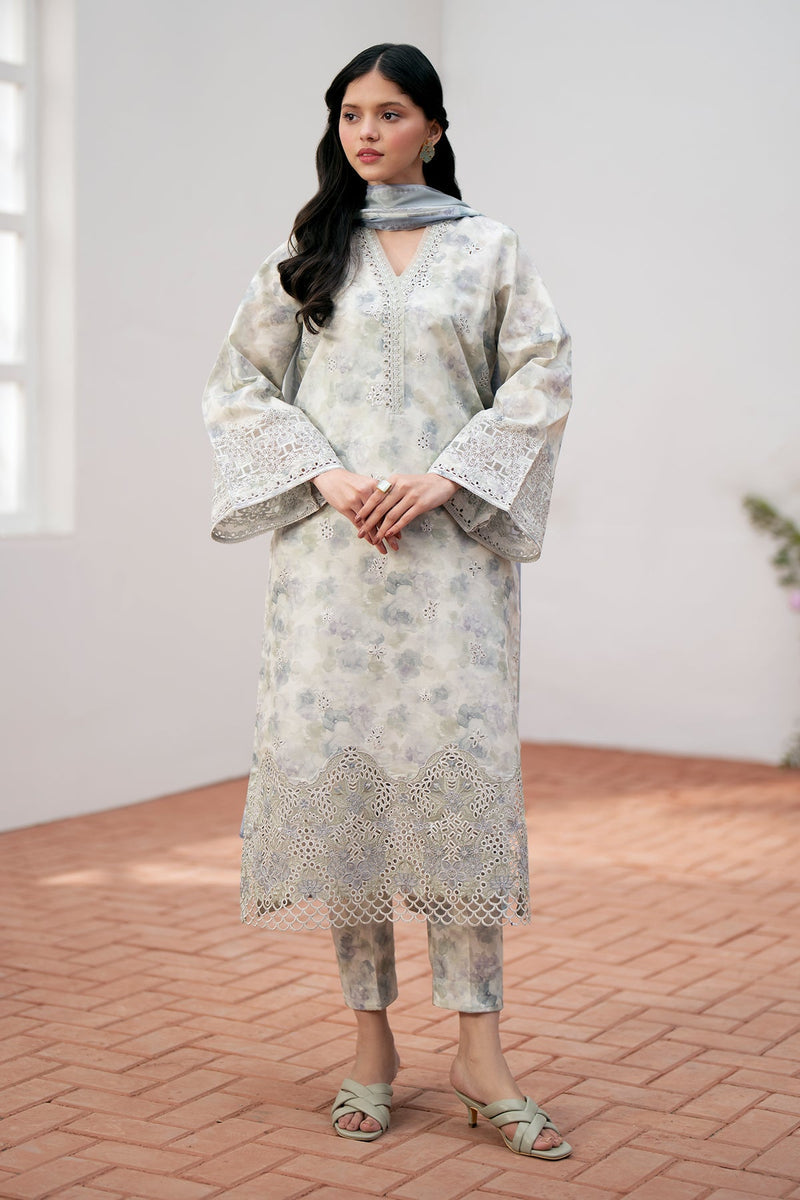 Baroque | Lawn Collection 24 | UF-536 - House Of Anaya