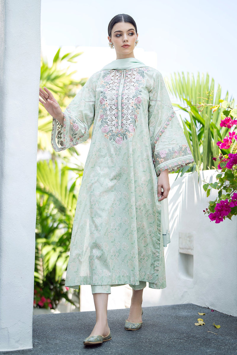 Baroque | Lawn Collection 24 | UF-550 - House Of Anaya