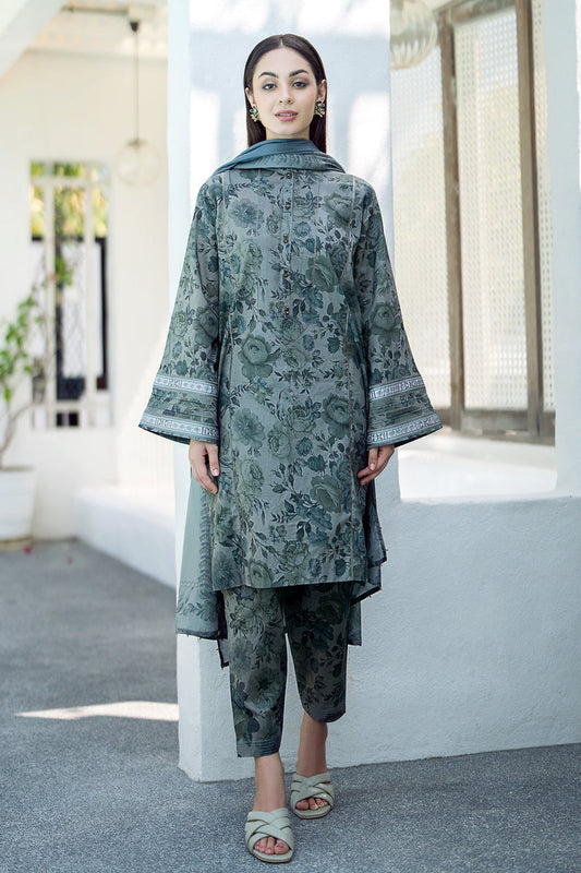 Baroque | Lawn Collection 24 | UF-551 - House Of Anaya