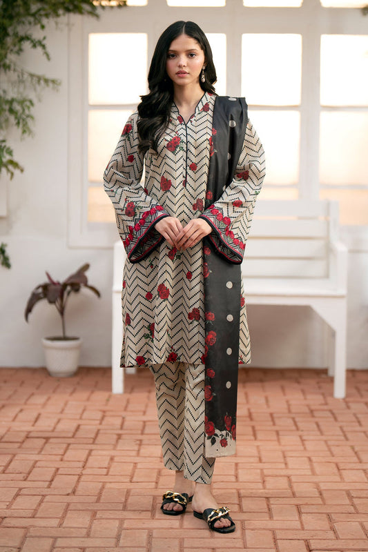Baroque | Lawn Collection 24 | UF-539 - House Of Anaya