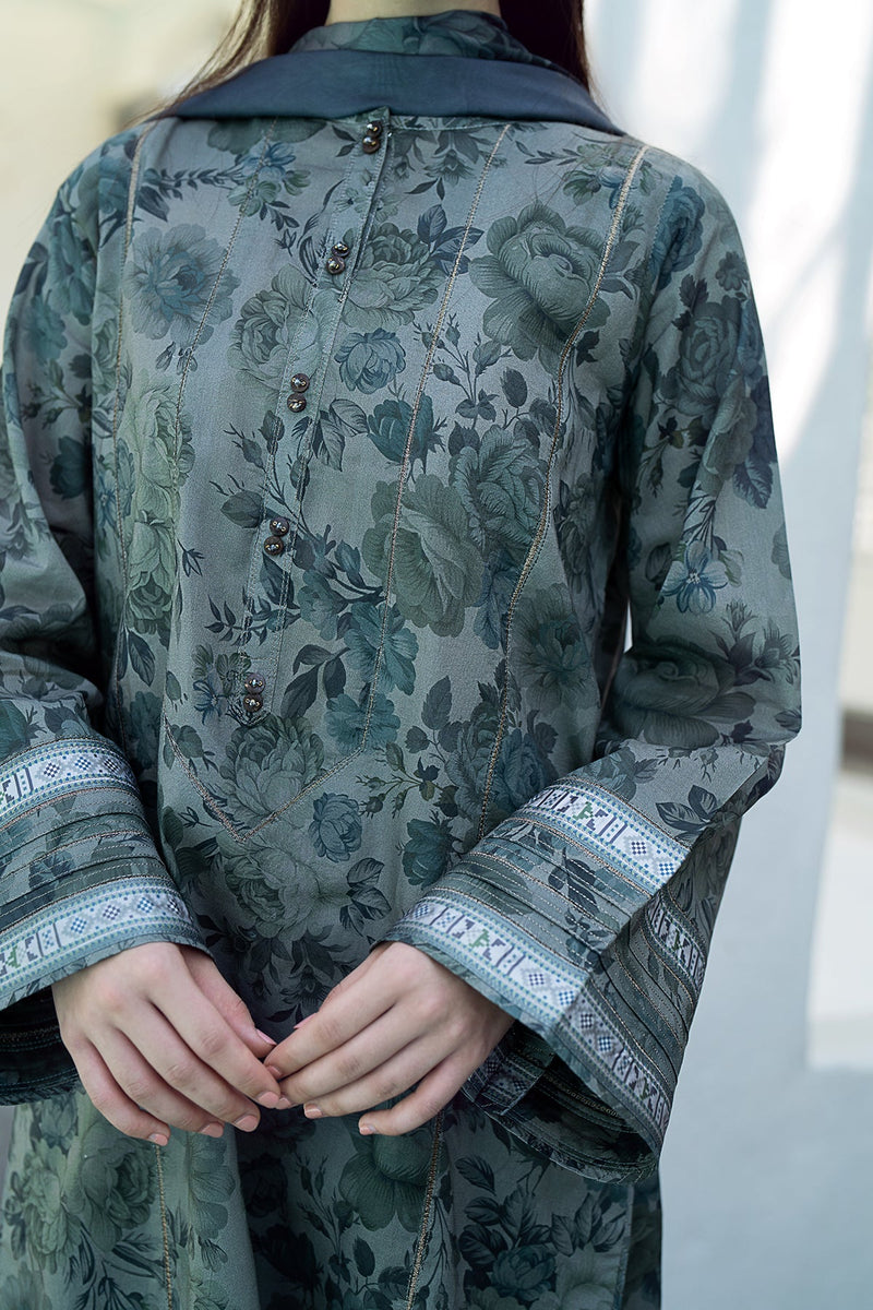 Baroque | Lawn Collection 24 | UF-551 - House Of Anaya