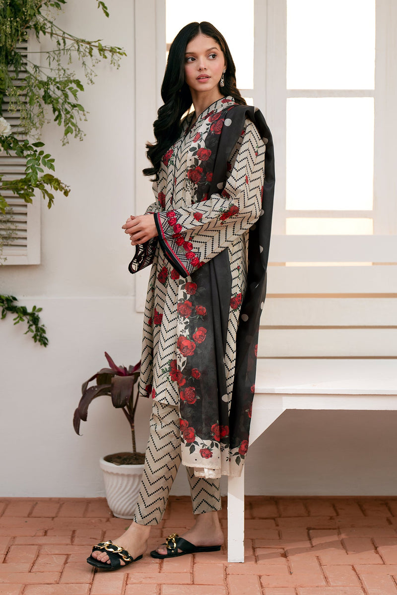 Baroque | Lawn Collection 24 | UF-539 - House Of Anaya