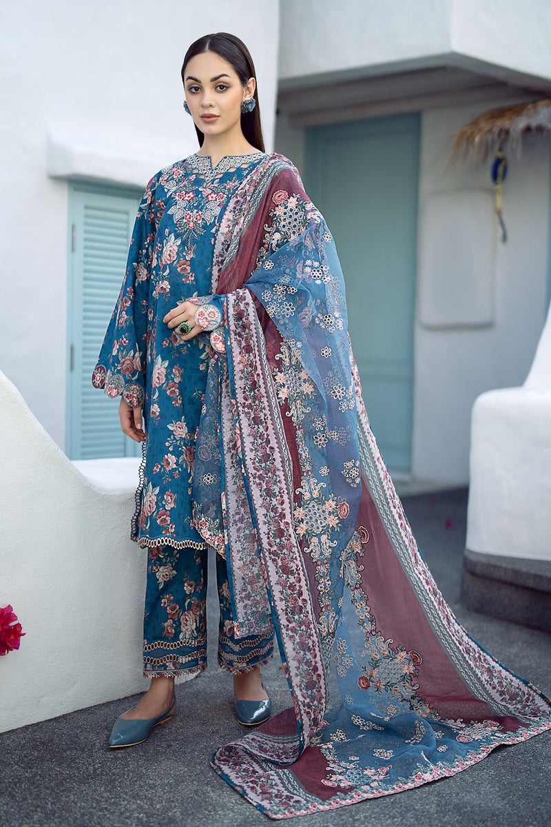 Baroque | Lawn Collection 24 | UF-554 - House Of Anaya
