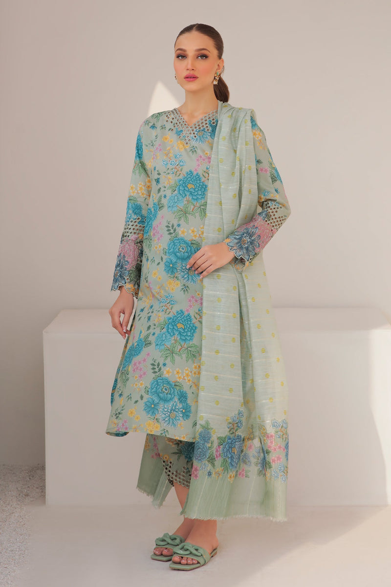 Baroque | Lawn Collection 24 | UF-310 - House Of Anaya