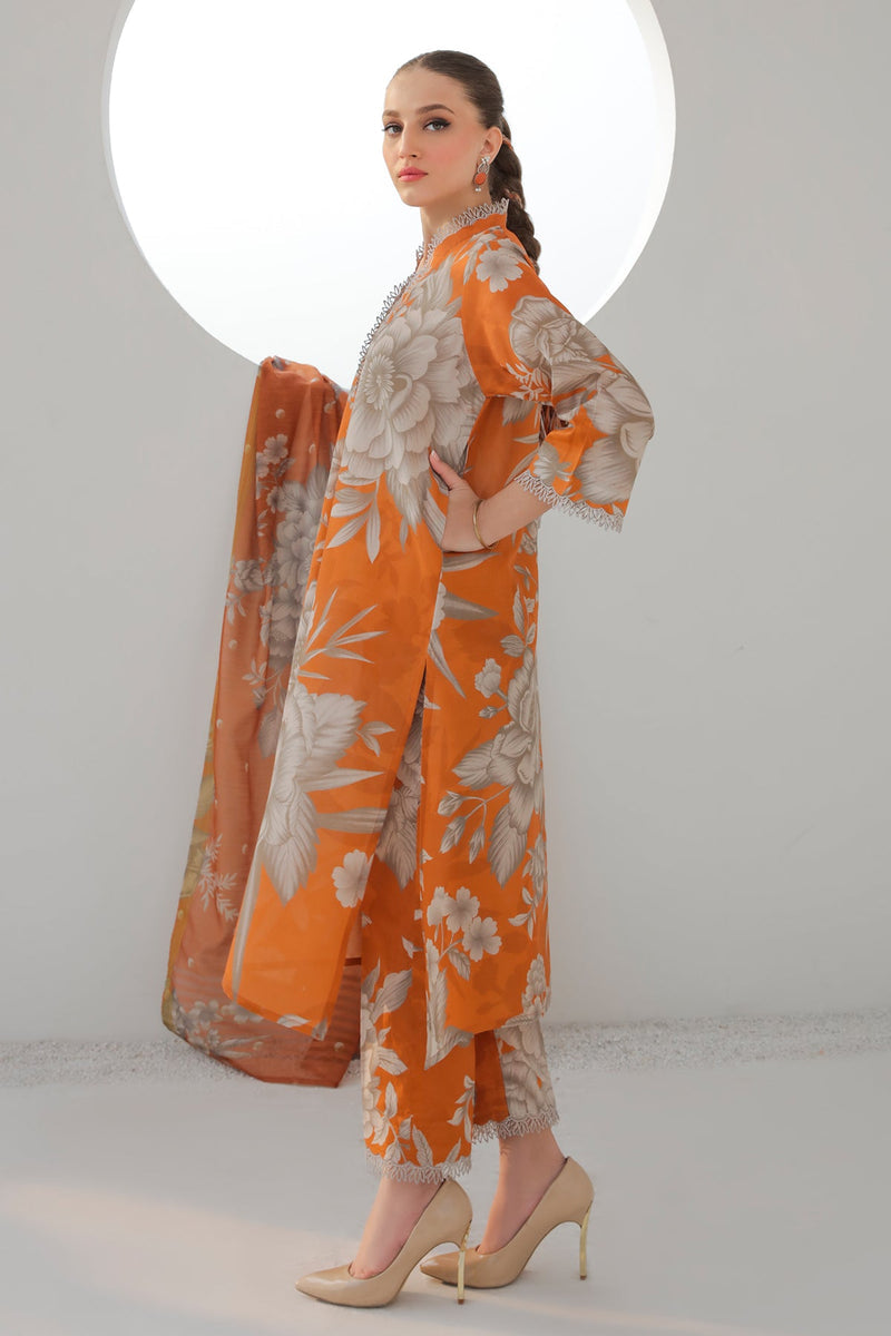 Baroque | Lawn Collection 24 | UF-312 - House Of Anaya