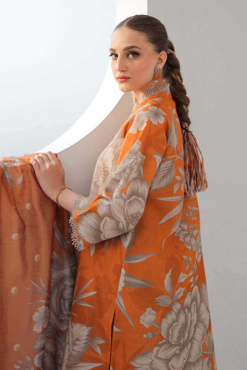 Baroque | Lawn Collection 24 | UF-312 - House Of Anaya