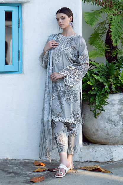 Baroque | Lawn Collection 24 | UF-557 - House Of Anaya