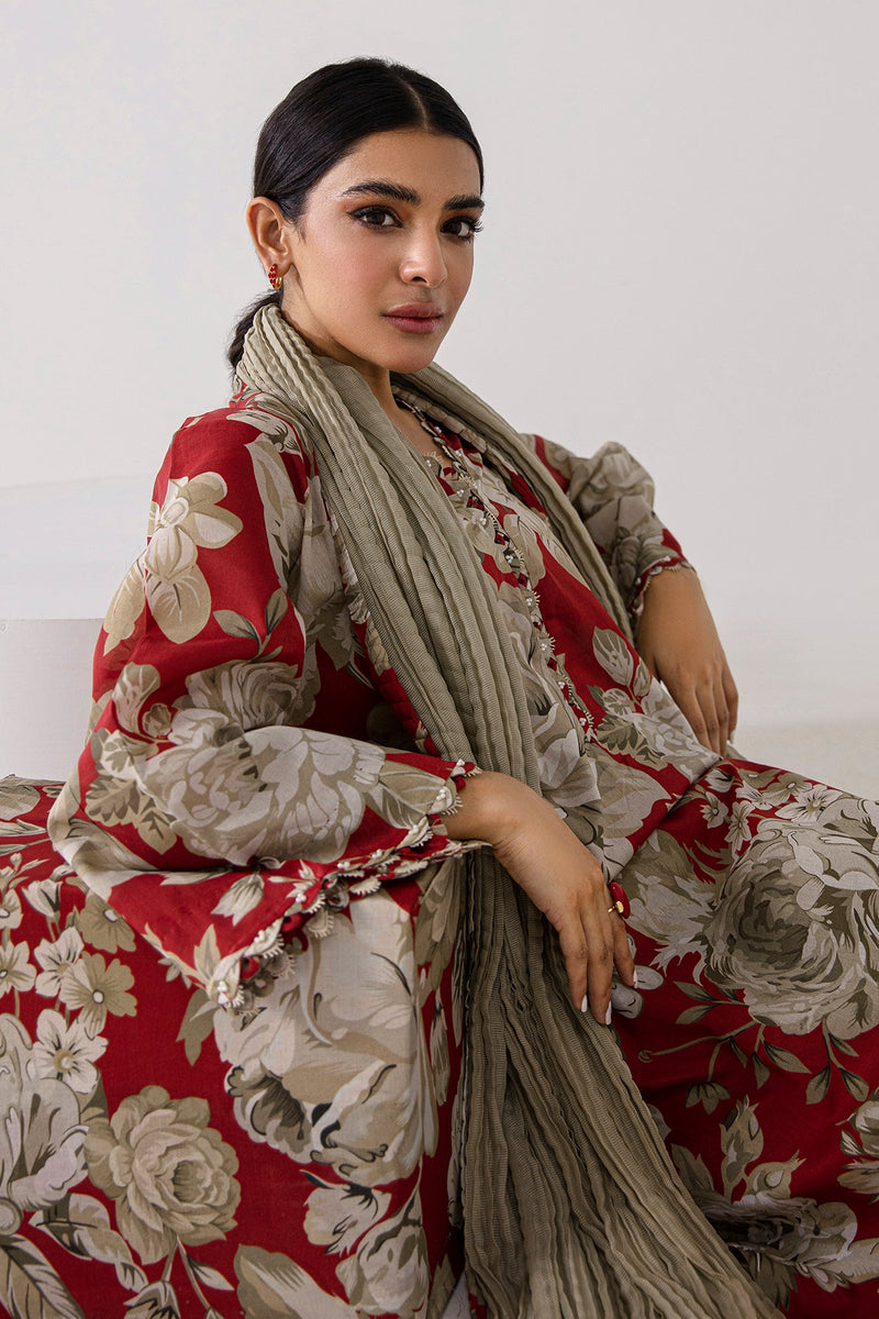 Baroque | Lawn Collection 24 | UF-378 - House Of Anaya