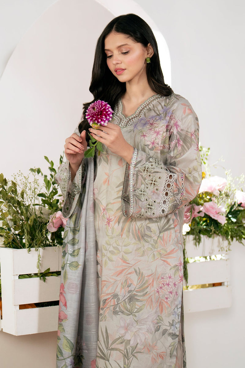 Baroque | Lawn Collection 24 | UF-528 - House Of Anaya