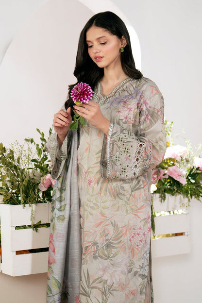 Baroque | Lawn Collection 24 | UF-528 - House Of Anaya