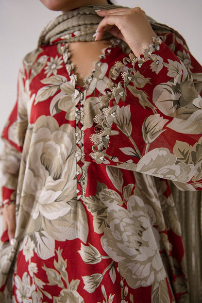 Baroque | Lawn Collection 24 | UF-378 - House Of Anaya