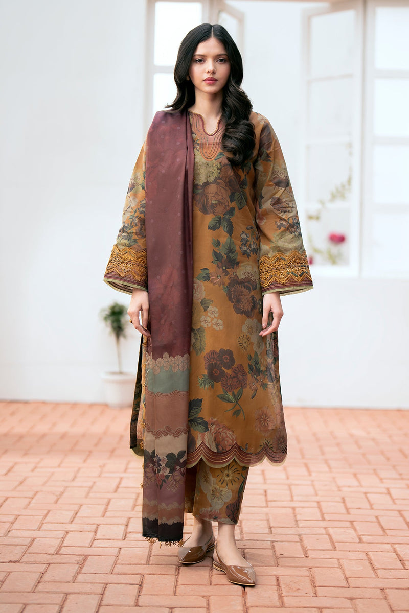Baroque | Lawn Collection 24 | UF-530 - House Of Anaya