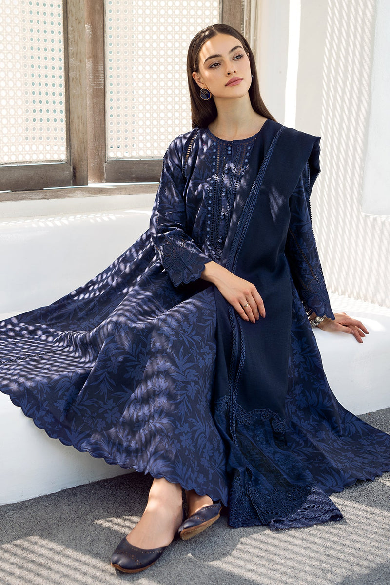 Baroque | Lawn Collection 24 | UF-544 - House Of Anaya