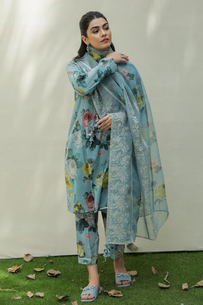 Baroque | Lawn Collection 24 | UF-211 - House Of Anaya