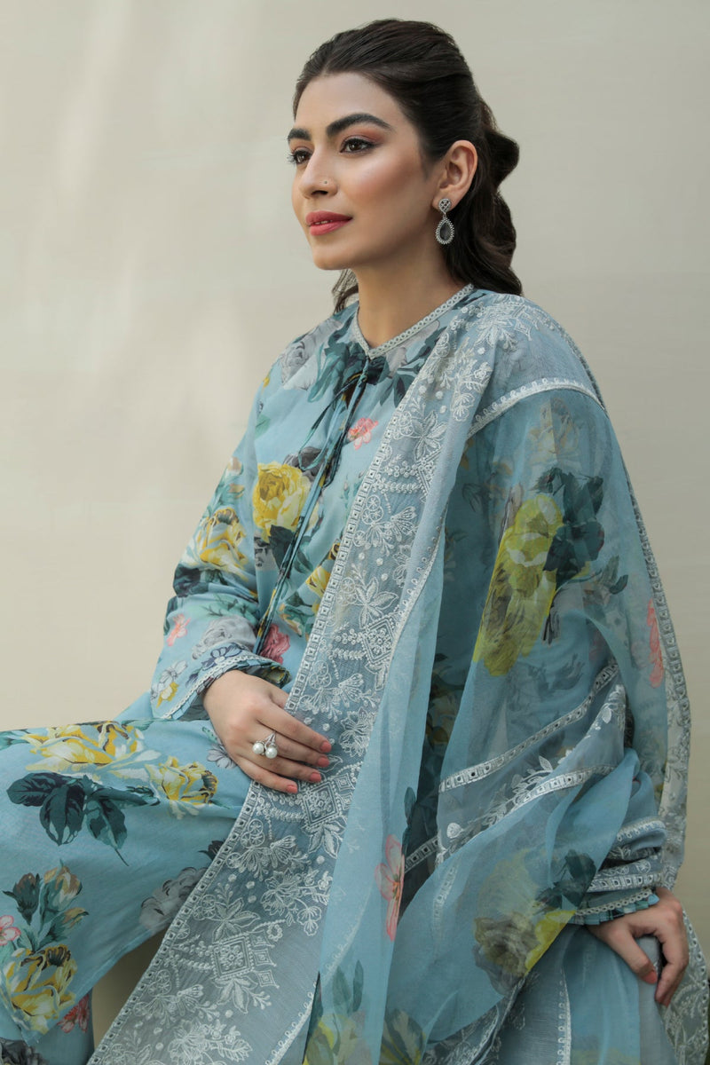 Baroque | Lawn Collection 24 | UF-211 - House Of Anaya