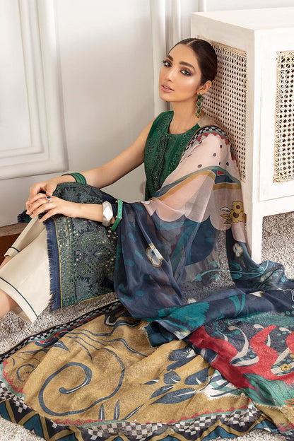 Baroque | Lawn Collection 24 | FL21-D1 - House Of Anaya