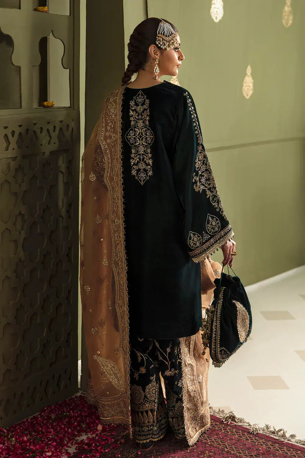Baroque | Jahanara Luxury Velvet 23 | UF-464 - House Of Anaya