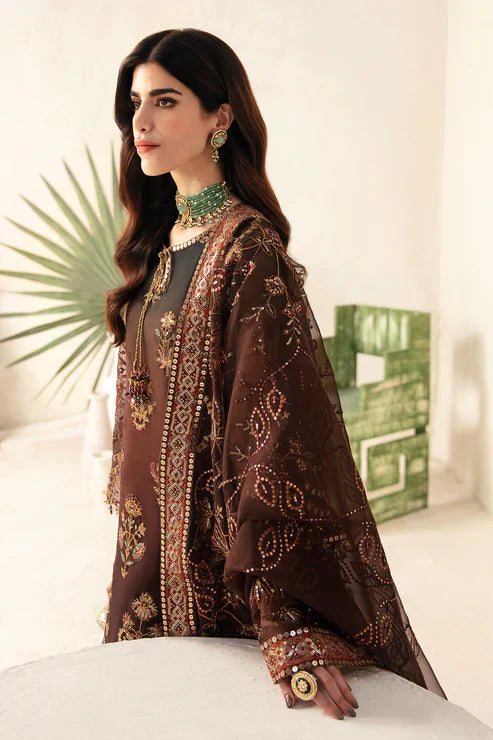 Alizeh | Heer Festive Collection 24 | Hazel - V17D01 - House Of Anaya