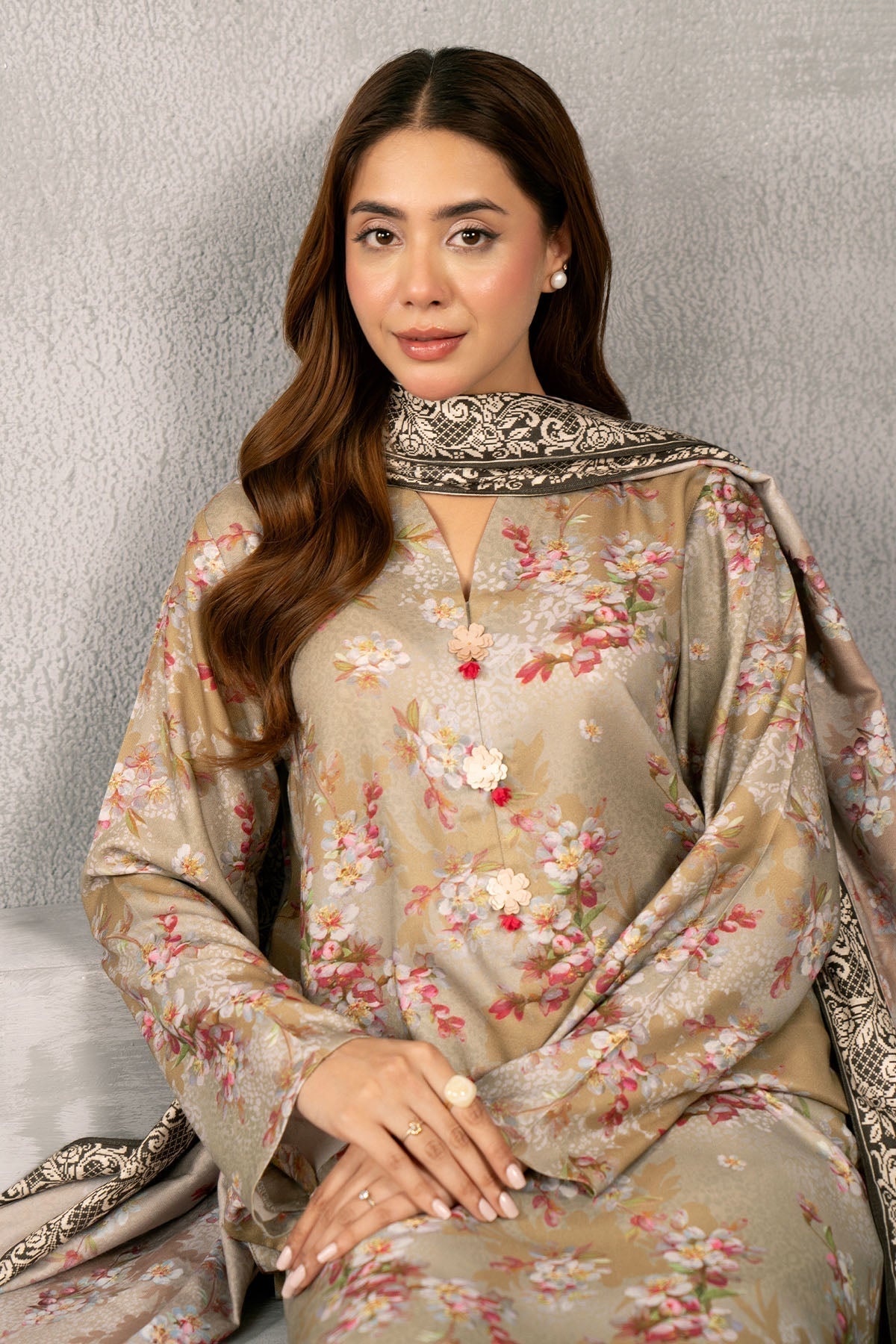 Kayseria | Winter Khaddar 24 | C5483-121-A - House Of Anaya
