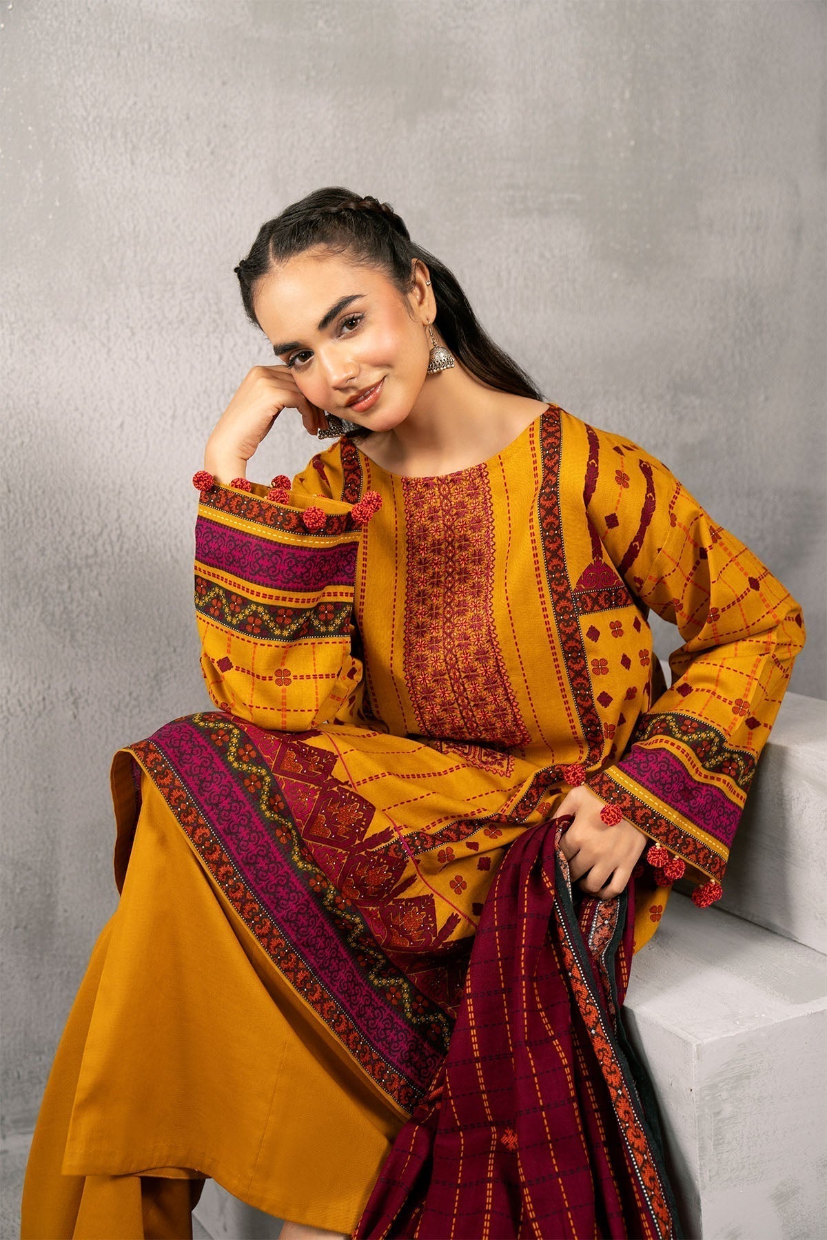 Kayseria | Winter Khaddar 24 | C6040-1 - House Of Anaya