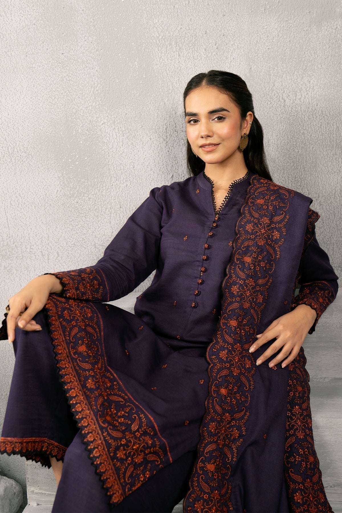 Kayseria | Winter Khaddar 24 | C6066-1 - House Of Anaya