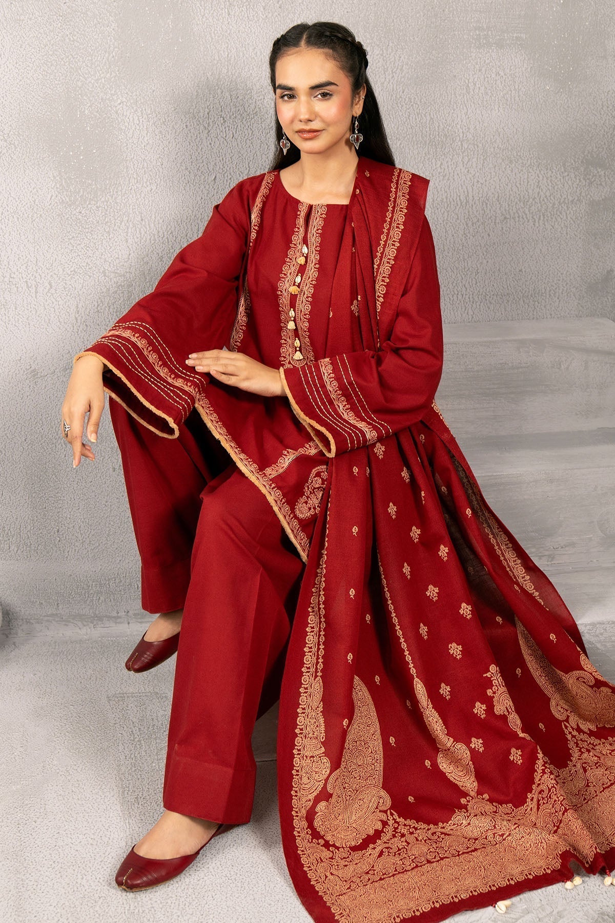 Kayseria | Winter Khaddar 24 | C6068-1 - House Of Anaya