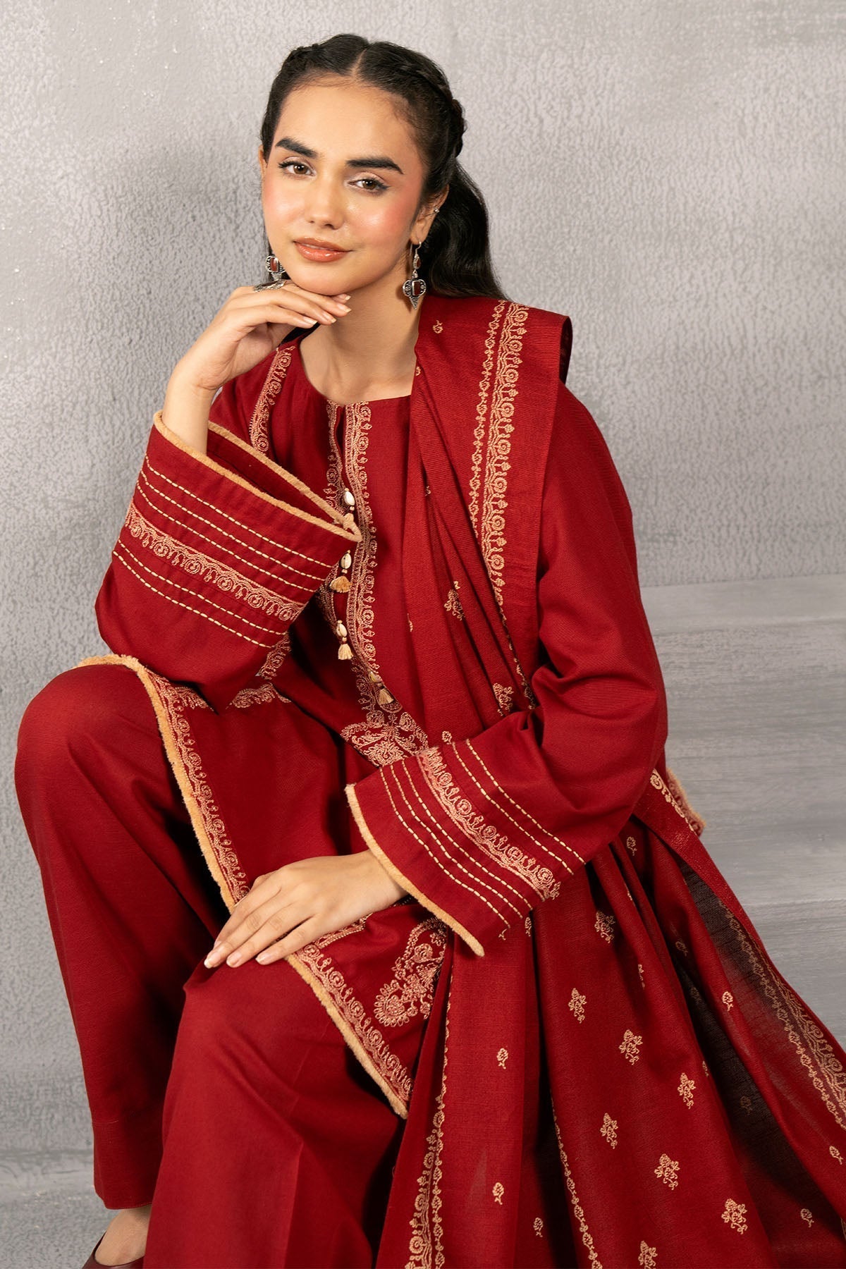 Kayseria | Winter Khaddar 24 | C6068-1 - House Of Anaya