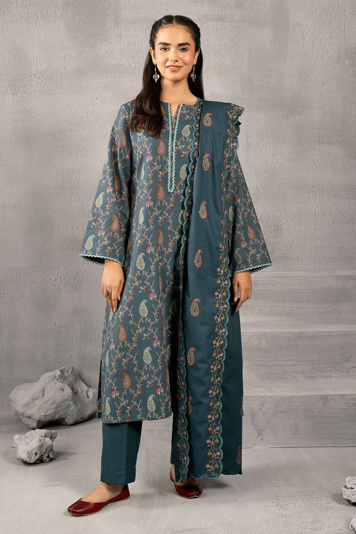 Kayseria | Winter Khaddar 24 | C6069-1 - House Of Anaya