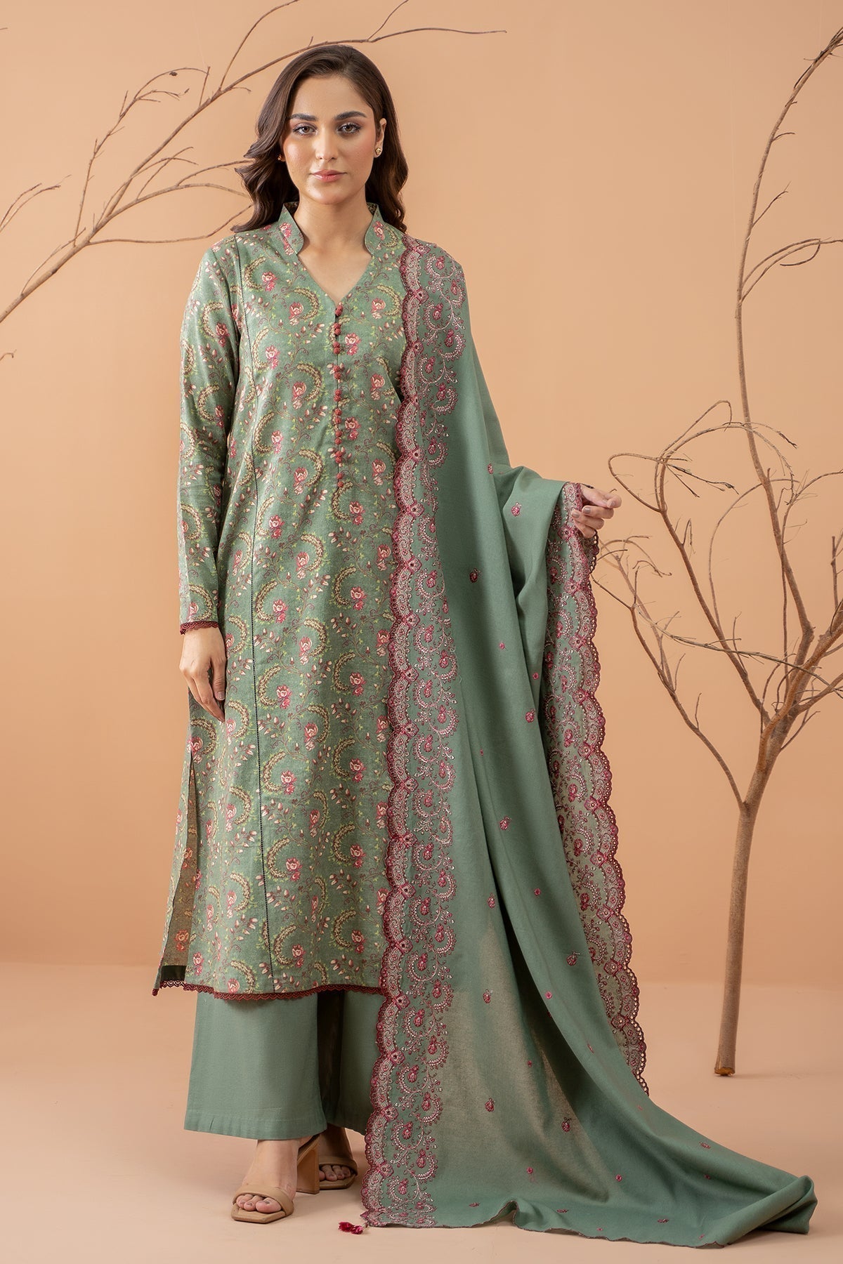 Kayseria | Winter Khaddar 24 | C6050-2 - House Of Anaya