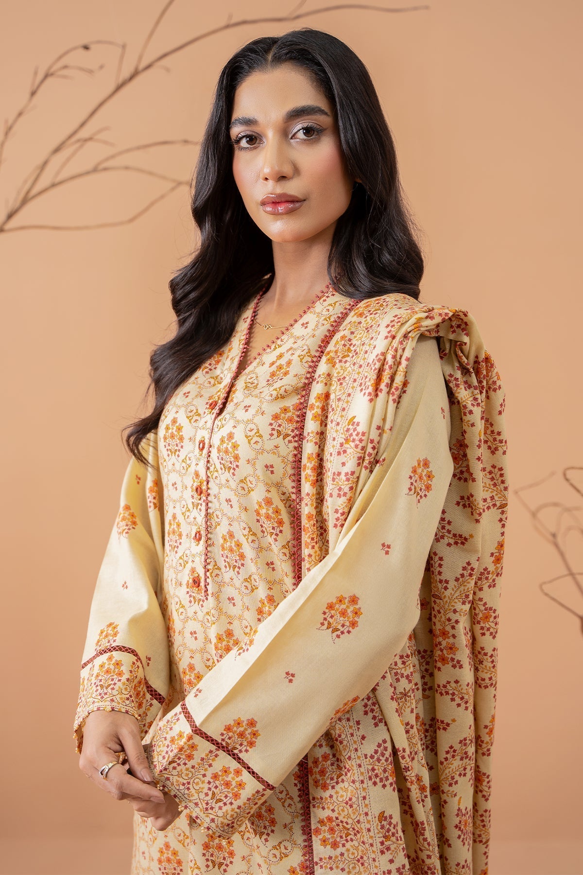 Kayseria | Winter Khaddar 24 | C6051-1-A - House Of Anaya
