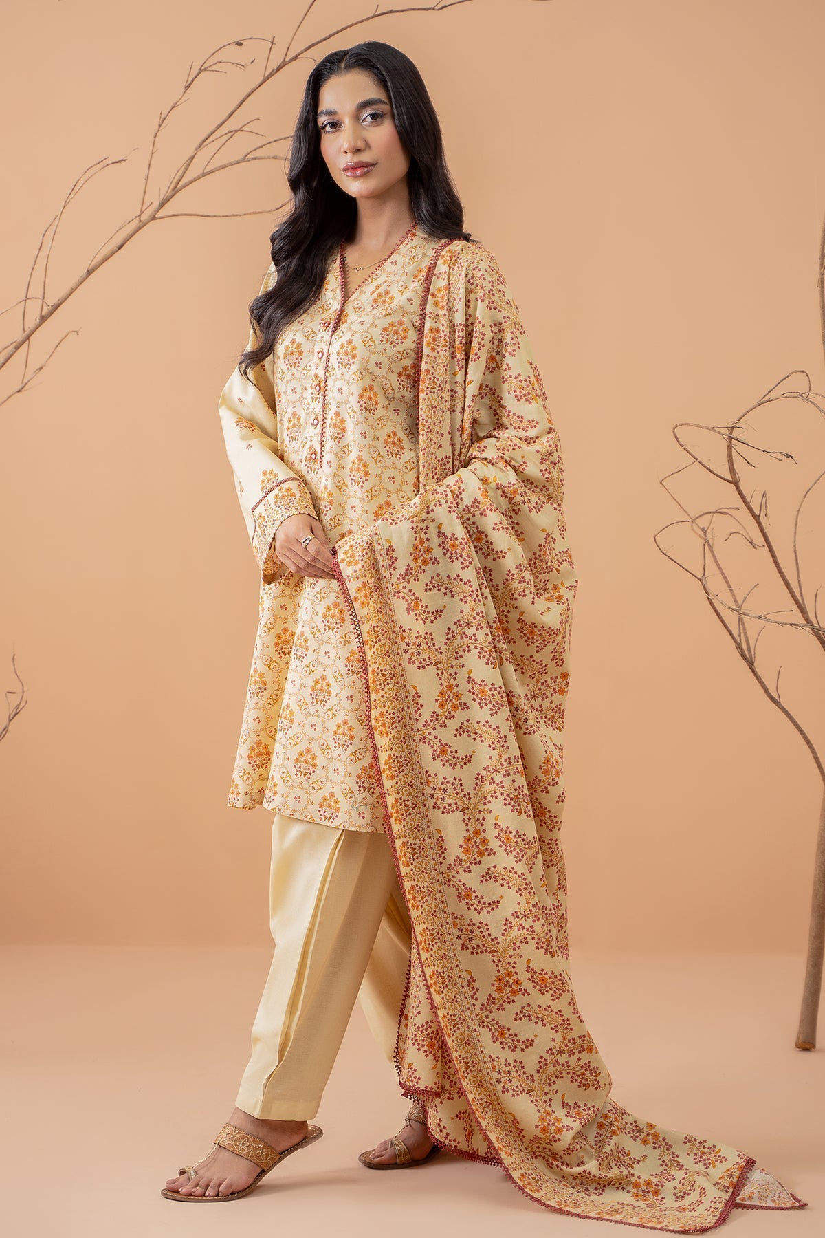 Kayseria | Winter Khaddar 24 | C6051-1-A - House Of Anaya