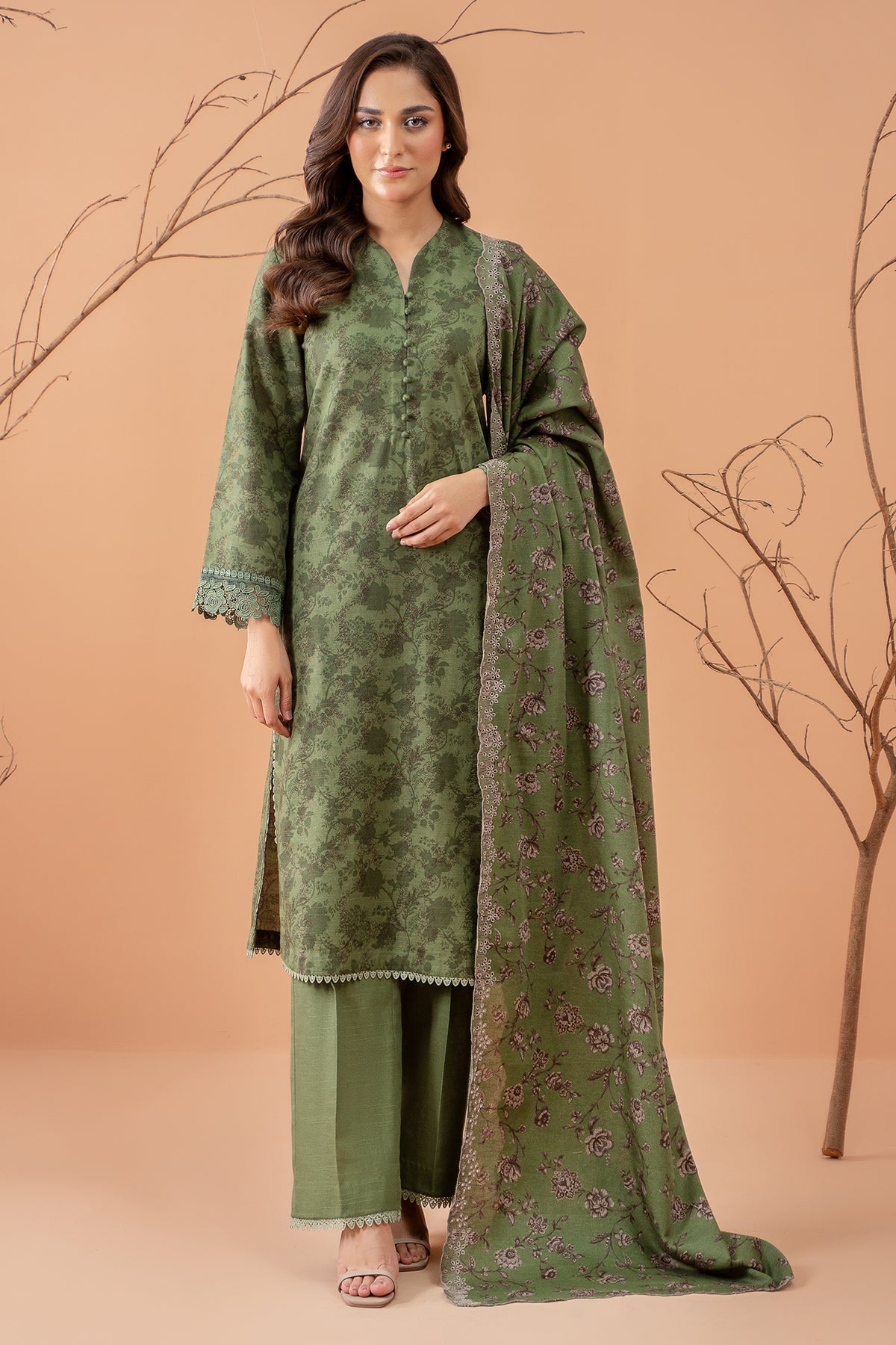 Kayseria | Winter Khaddar 24 | C6070-A - House Of Anaya