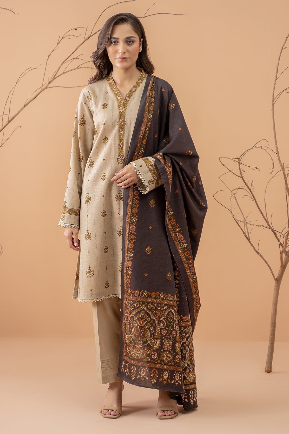 Kayseria | Winter Khaddar 24 | C6071-2 - House Of Anaya