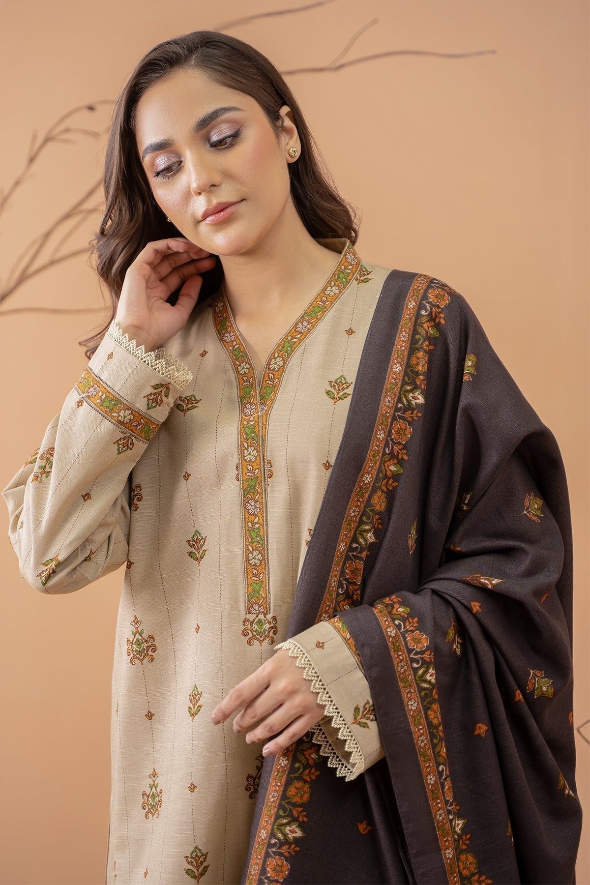 Kayseria | Winter Khaddar 24 | C6071-2 - House Of Anaya