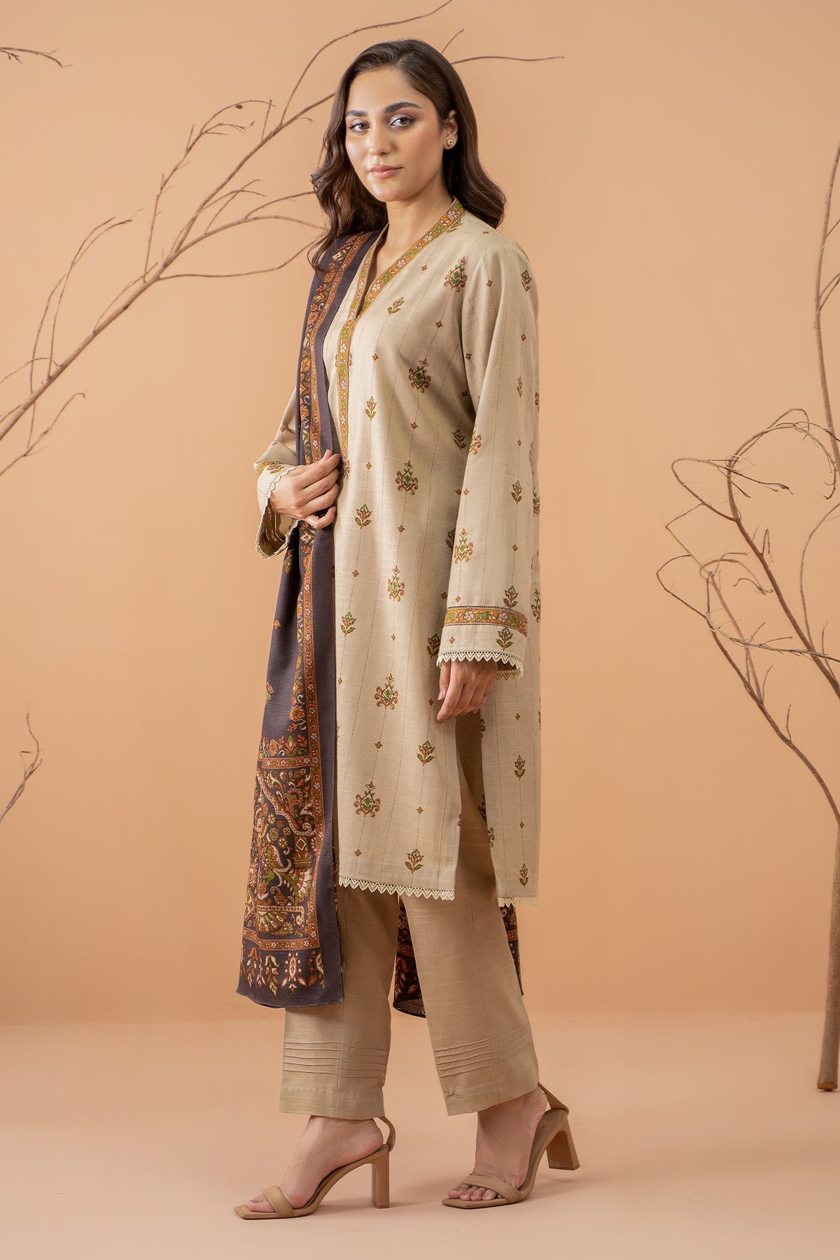 Kayseria | Winter Khaddar 24 | C6071-2 - House Of Anaya