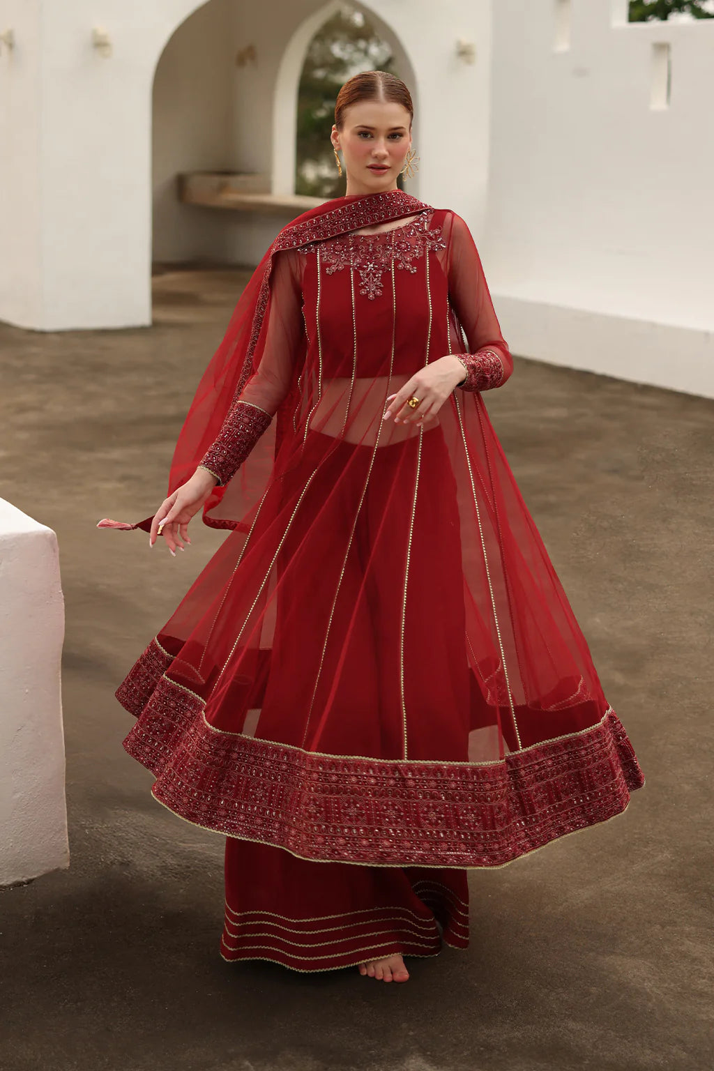 Iznik | Chinon Chiffon | CC-67 Embroidered Net