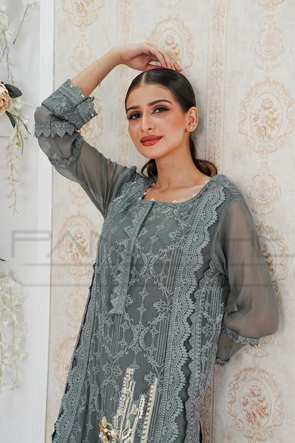 Panache | Pret | Charcoal Charm