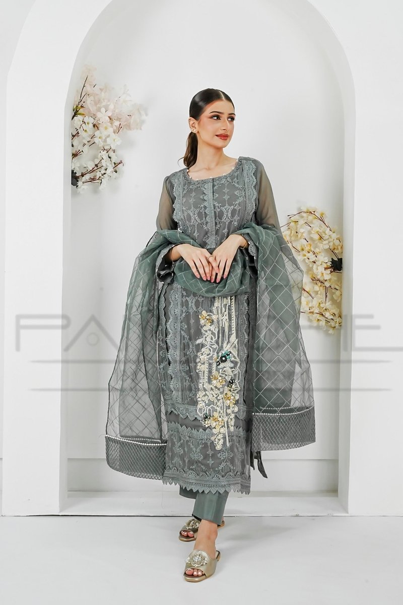 Panache | Pret | Charcoal Charm