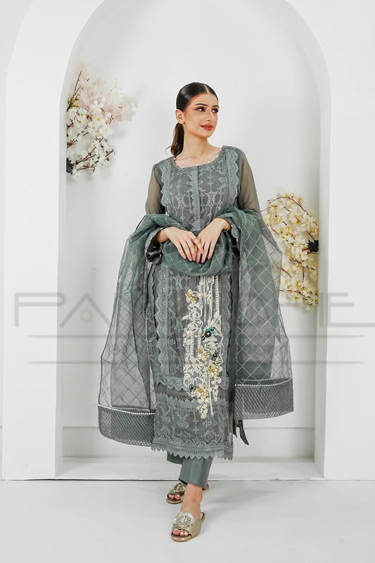 Panache | Pret | Charcoal Charm