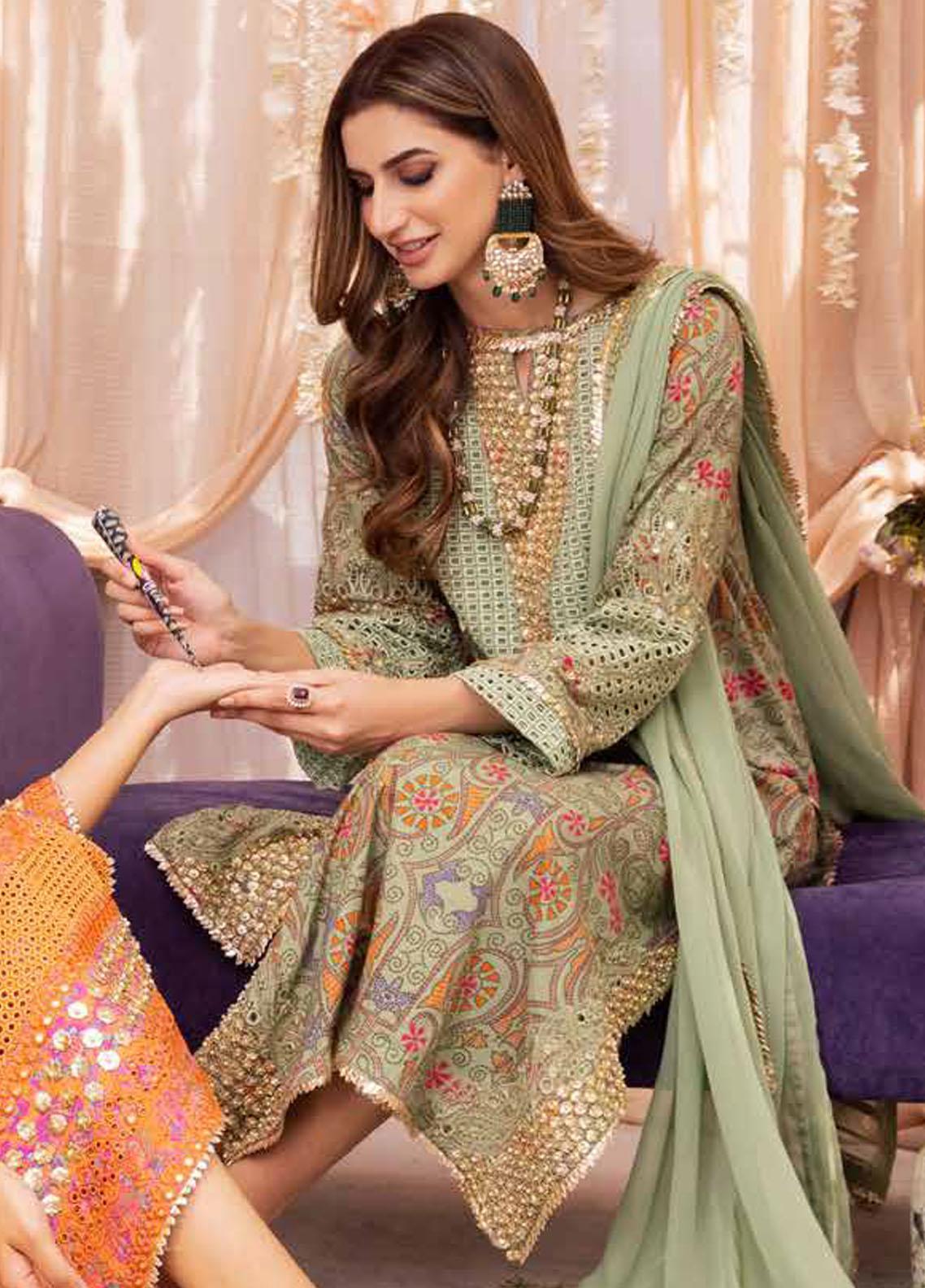 Charizma | Luxury Embroidered Eid Collection | ED23-06 - House Of Anaya