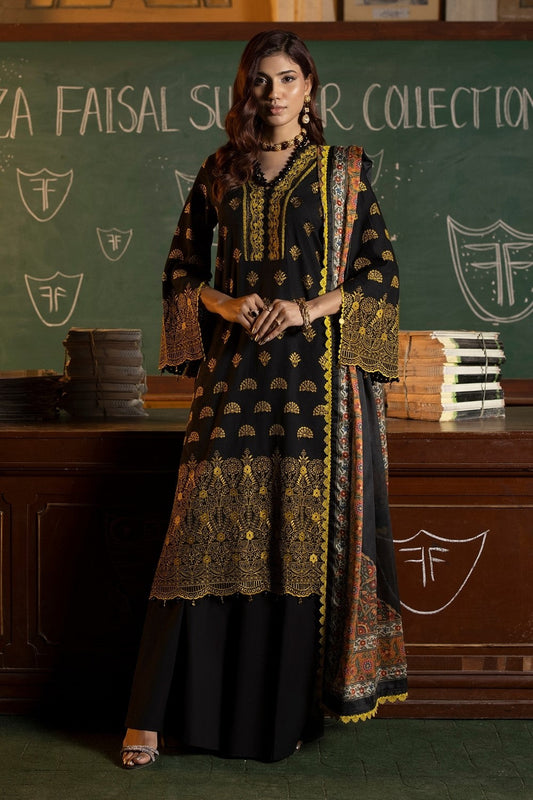 Ittehad | Embroidered Lawn | I-12 - House Of Anaya