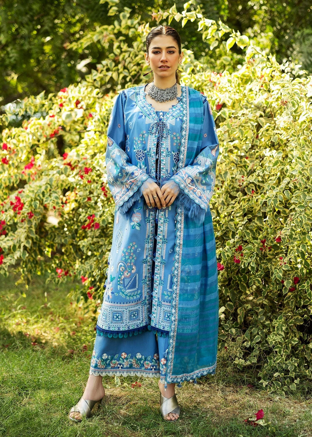 Sadaf Fawad Khan | Siraa Lawn 25 | WISTERIA - A - House Of Anaya