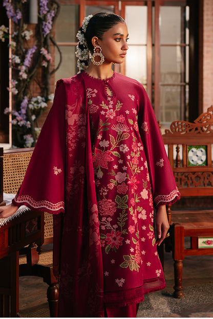 Cross Stitch | Eid Lawn 24 | RUBY MAZE - House Of Anaya