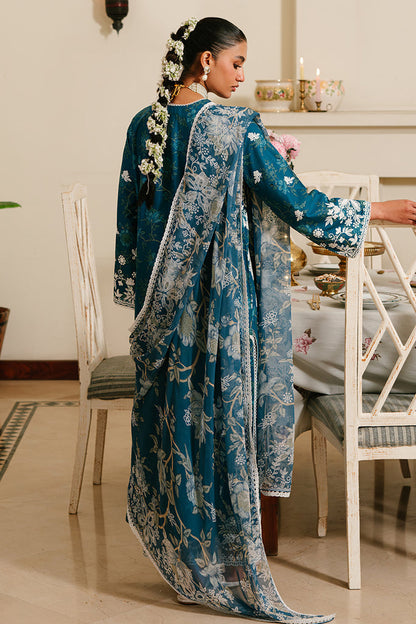 Cross Stitch | Eid Lawn 24 | ICE BLOOM - House Of Anaya