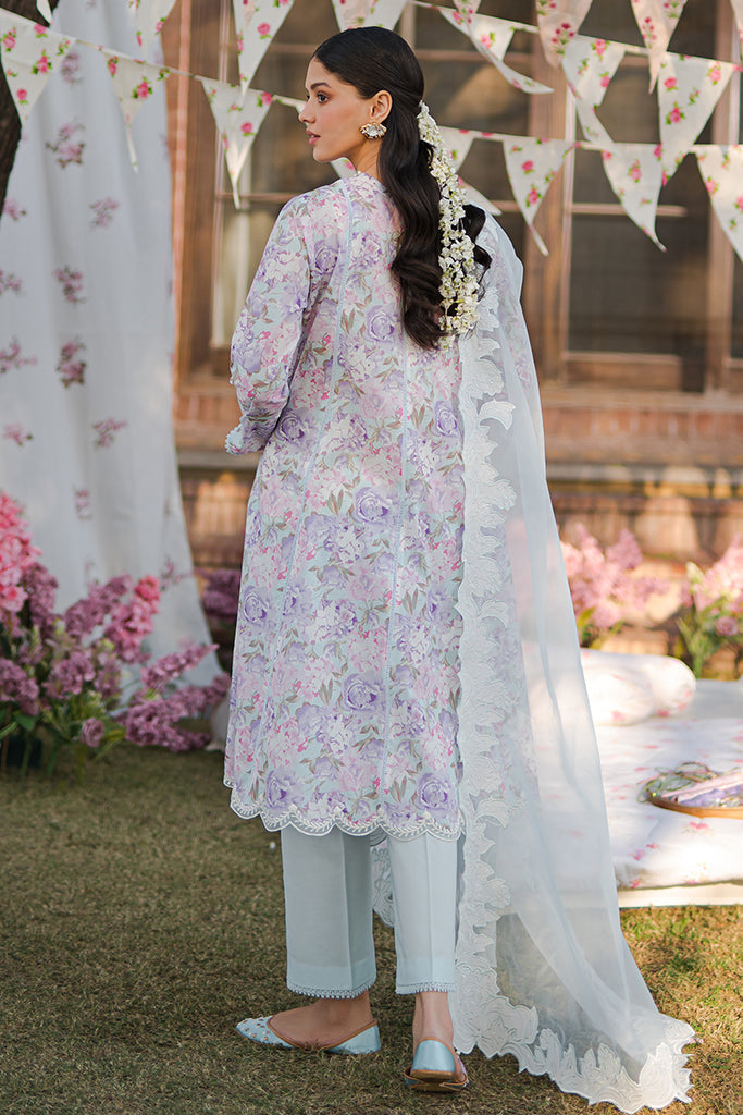 Cross Stitch | Eid Lawn 24 | TENDER BREEZE - House Of Anaya