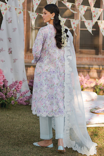 Cross Stitch | Eid Lawn 24 | TENDER BREEZE - House Of Anaya