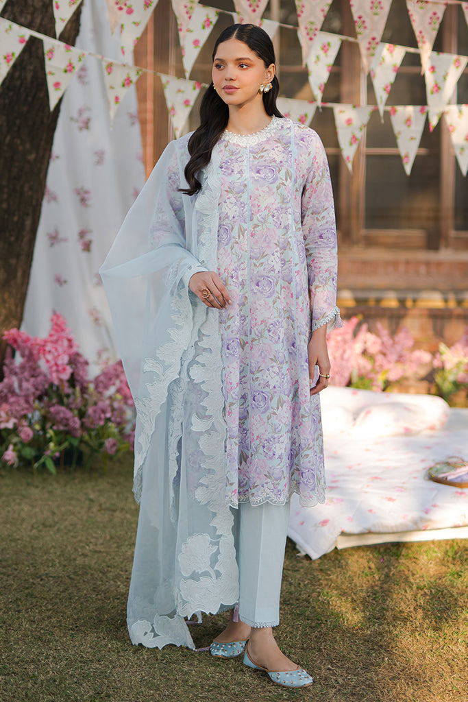 Cross Stitch | Eid Lawn 24 | TENDER BREEZE - House Of Anaya