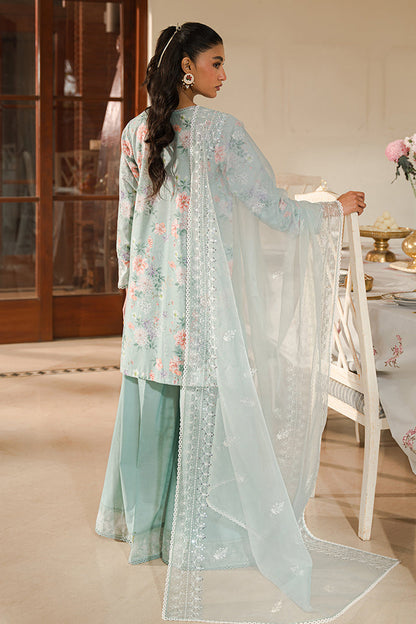 Cross Stitch | Eid Lawn 24 | PEARL FLORAL - House Of Anaya