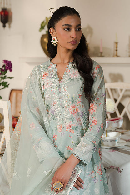 Cross Stitch | Eid Lawn 24 | PEARL FLORAL - House Of Anaya