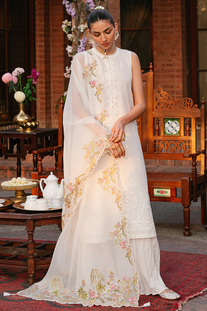 Cross Stitch | Eid Lawn 24 | SYLVAN FLARE - House Of Anaya